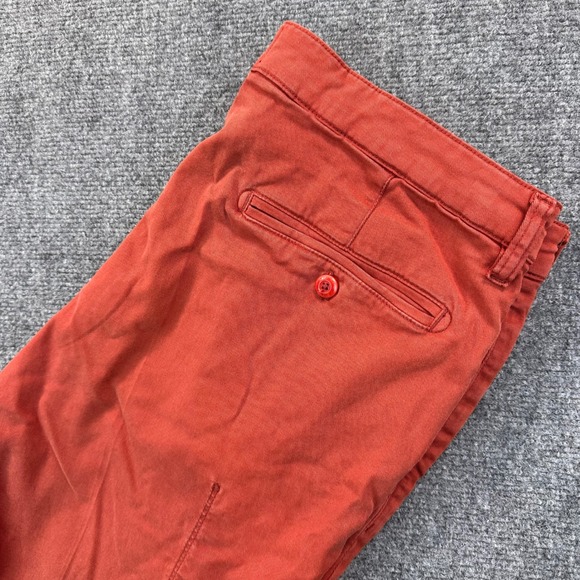 DUER Live Free Journey Shorts Mens 34 Red Chino Everyday Comfort Modern Casual - Picture 1 of 15